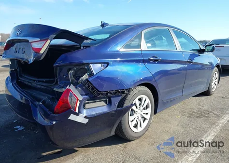 2013 Hyundai Sonata Gls z USA, uszkodzony, nr VIN 5NPEB4ACXDH534292